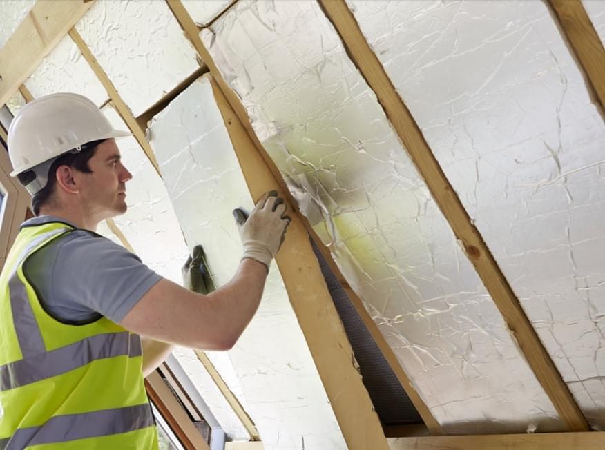 travaux d'isolation