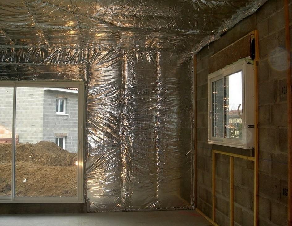 isolation de mur